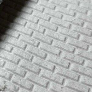 Basic Brick Effect Texture Miniature Terrain Roller for Clay and Modeling Craft